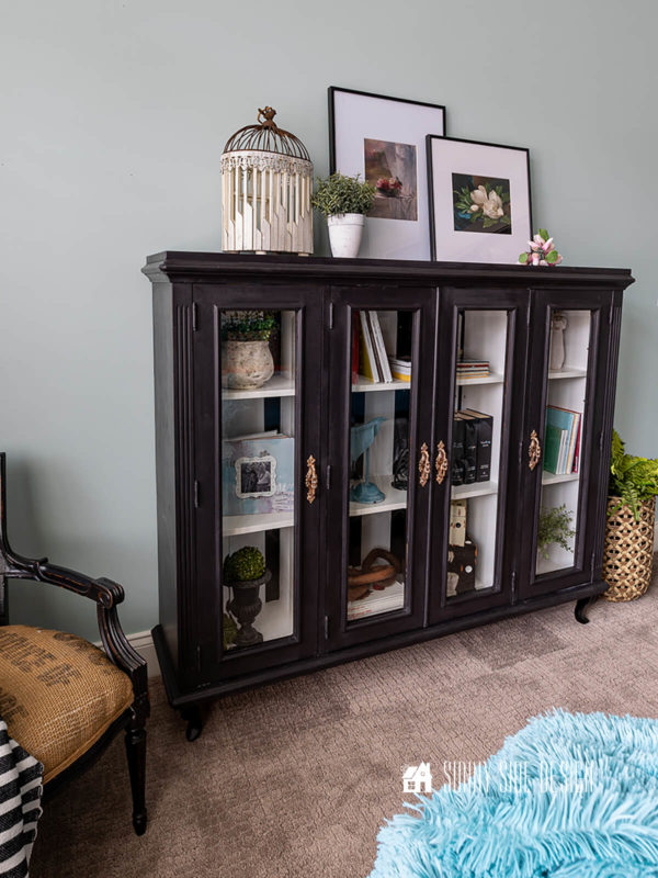 5 Hutch Top Repurposed to an Attractive French Inspired