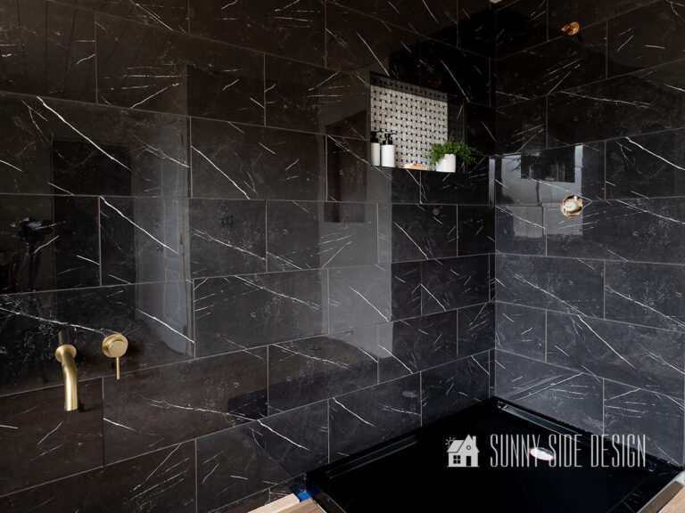 How to Tile a Shower Wall: Tips for Beginners | Sunny Side Design