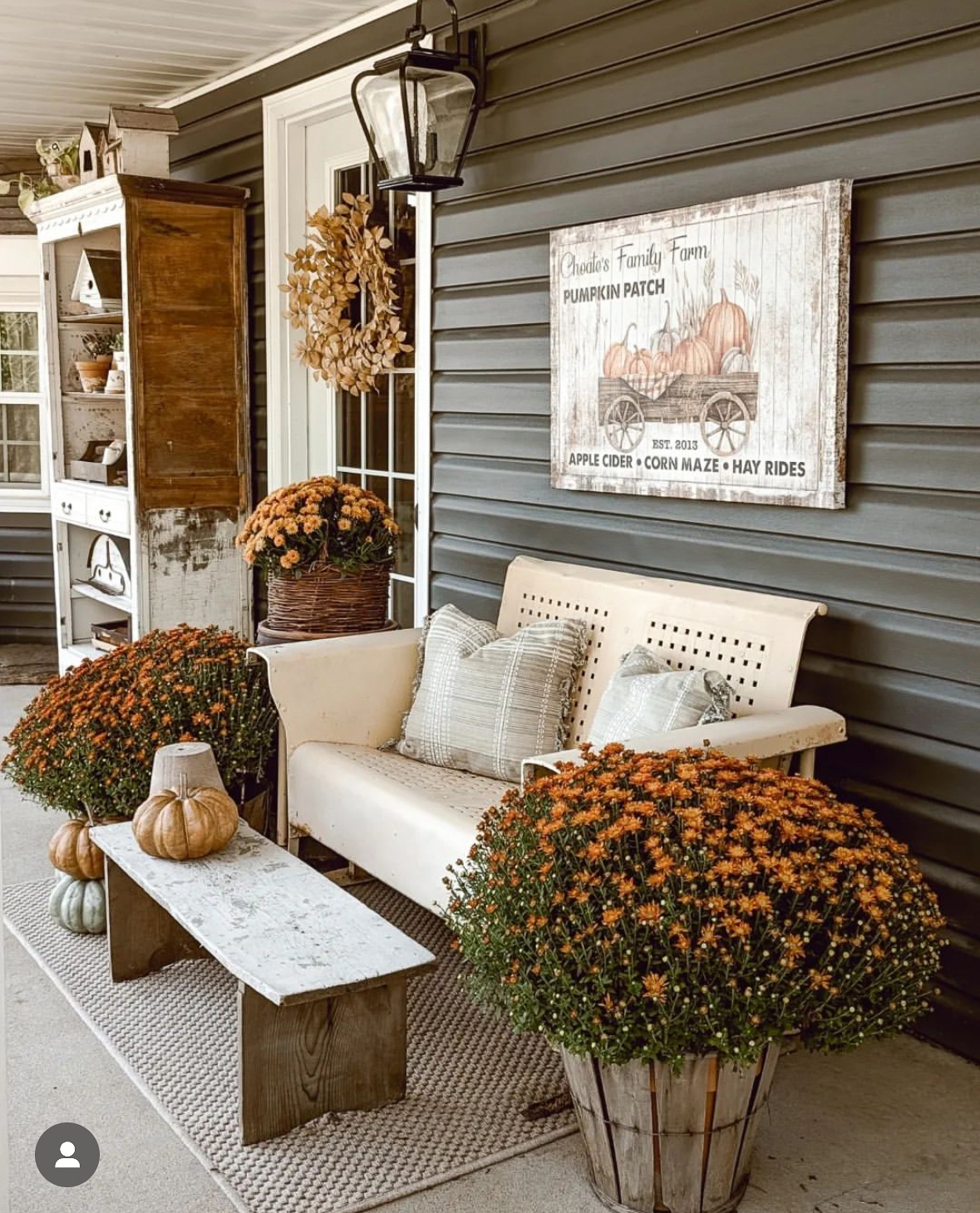 40 Gorgeous Fall Front Porch | Sunnyside Home