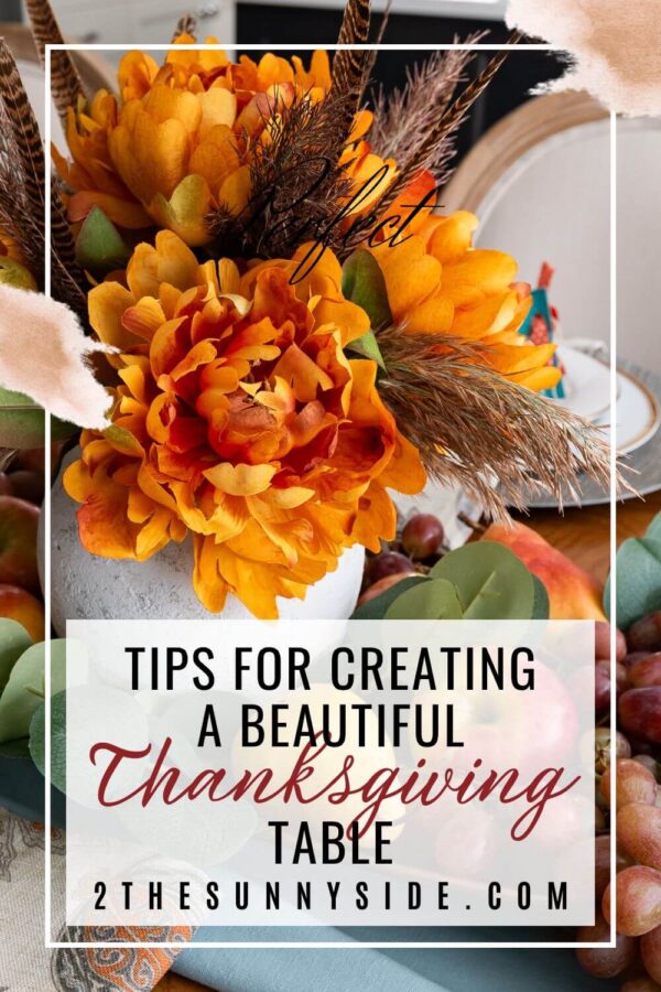 Stunning Simple Thanksgiving Table Decorations on a Budget | Sunnyside Home