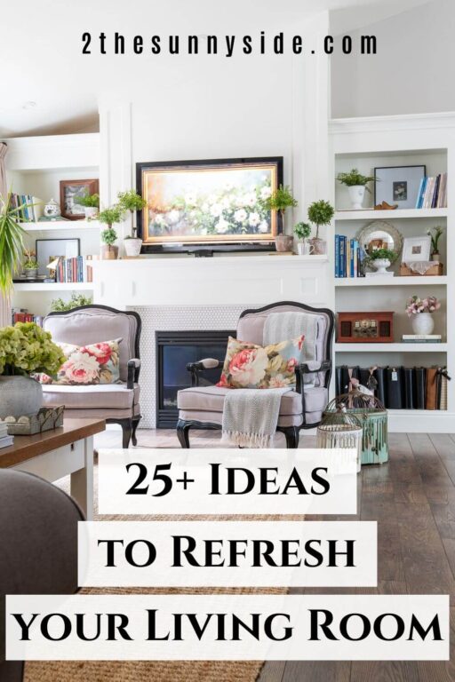 25+ Easy Ways to Refresh Your Living Room—No Paint or New Furniture ...