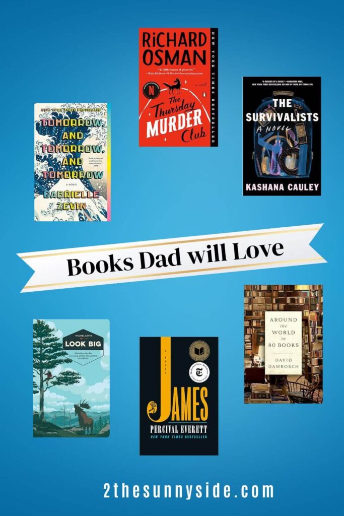 Books dad with love, 6 titles that are sure to please the men in your life.