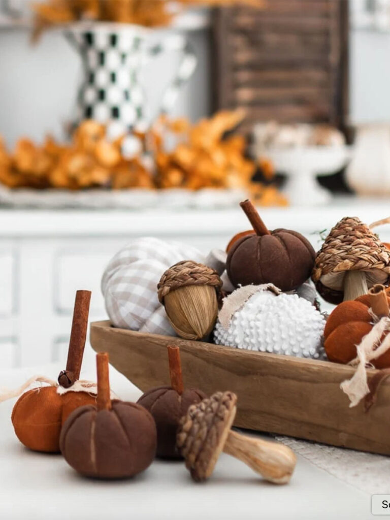 Pumpkin spiced diy mini pumpkins.