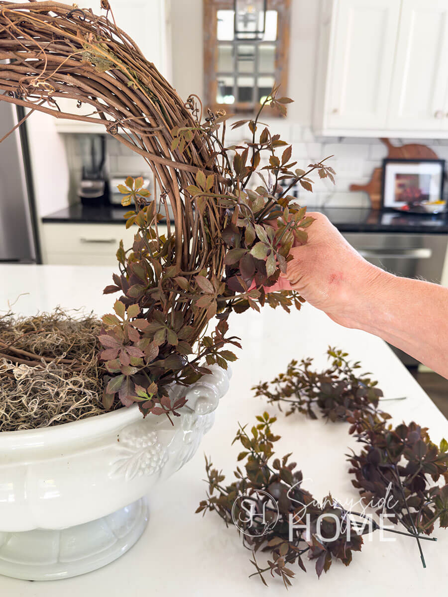 How to Make a Simple Fall Topiary | Sunnyside Home